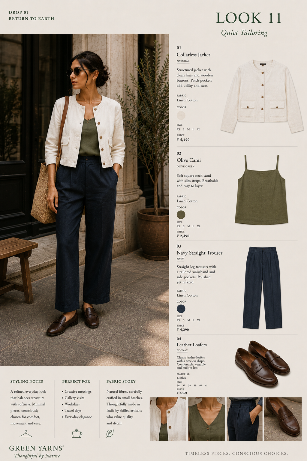 The best wardrobes are carefully edited, not endlessly expanded.