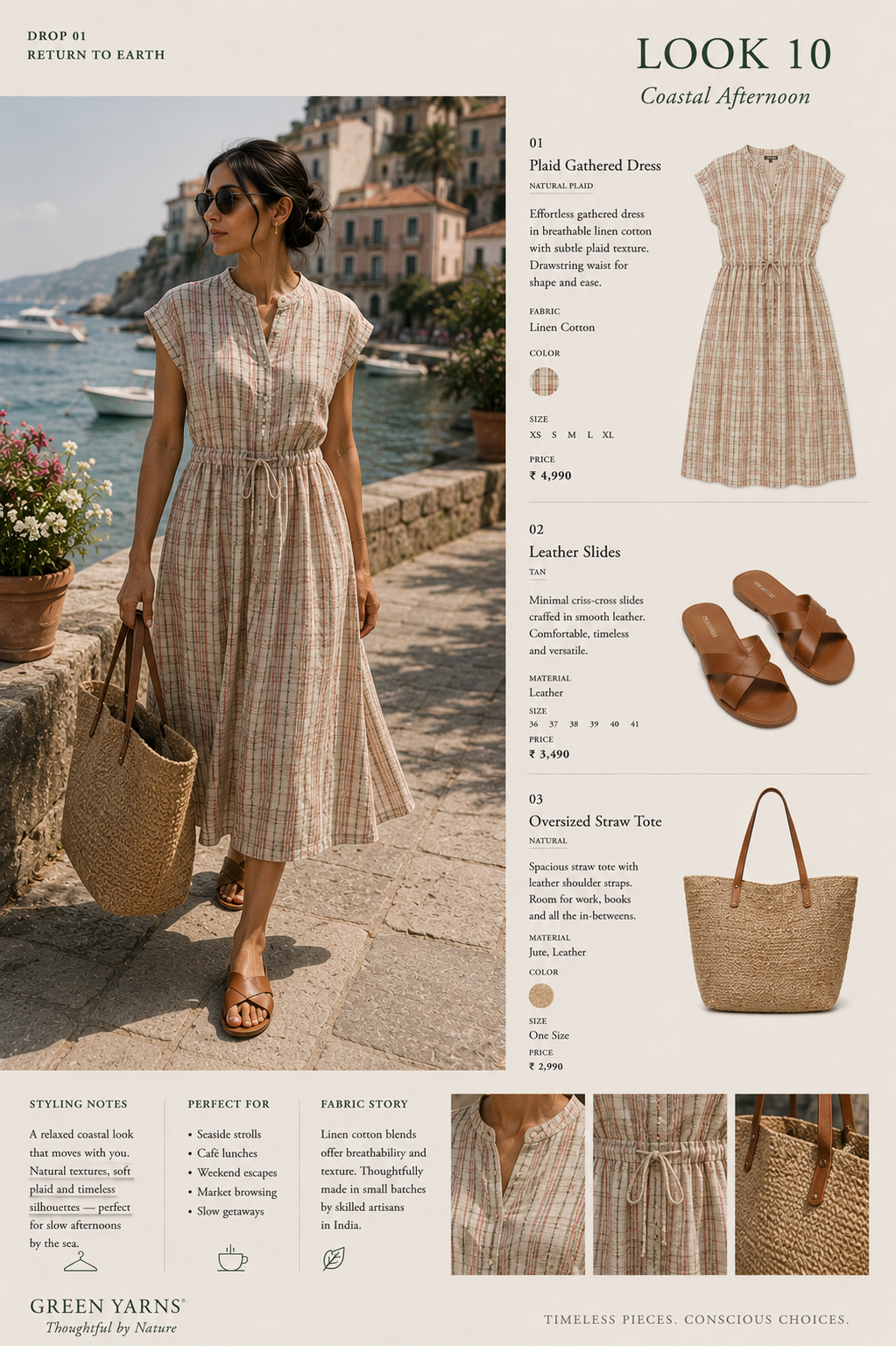 A wardrobe should travel as lightly as you do.