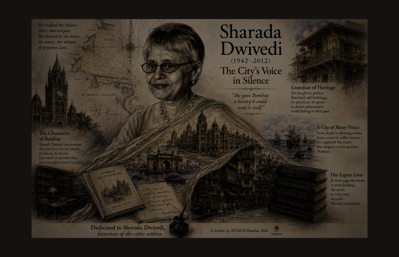 Sharada Dwivedi: The Woman Who Taught Bombay to Remember
